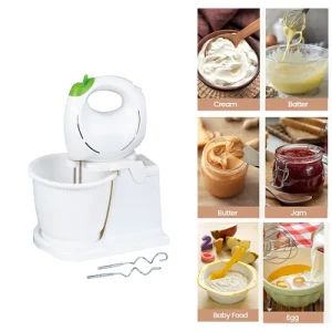 Egg Electric Hand Electric Household Egg Beater Home Appliances Electric Hand Egg Mixer Machine with 5 Speed - JIANGMEN LONG TERM TRADING CO.,LTD - China