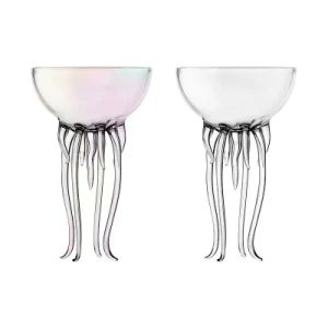 Clear Color Jellyfish Creative Martini Cocktail Glass Special Glass - XIAMEN SHUNSTONE HOMEWARE CO., LTD. - China