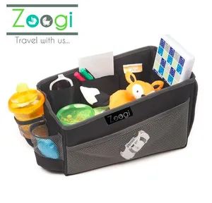 Car Seat Organizer for Front or Backseat with Black Stitching Great for Adults & Kids Featuring 8 Storage Compartments for Toys, Magazines, Tissues, Maps, Books - Wuxi Zoogi Childcare Products Co., Ltd - China