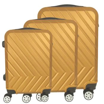 High Quality Premium Trolley Case Travel ABS Hardshell Luggage with Aluminum Trolley - Guangzhou Compass Luggage Bag and Leather Goods Co., Ltd. - China