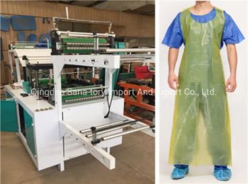 2020 Hot Selling Plastic PE Disposable Aprons Making Machine/Bag Machinery - Qingdao Sana-tory Import And Export Co., Ltd. - China