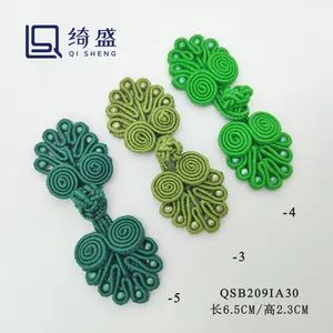 Handmade Knot Button/ Cheongsam & Tang Suit & Chinese National Style Garment Button/Button with Seven Beads - Guangzhou Qisheng Garment Accessories Co., Ltd. - China