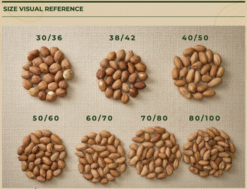 Raw Peanuts (Whole or Splits) - Plus Peanut - Argentina
