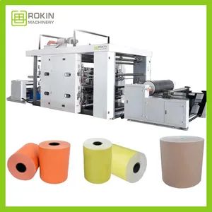 Paper Bag Printing Machine Max Marketing Key Box Building Food Technical Plate Parts Paper Dimensions Sales Video Jute Color - Wenzhou Rokin Machinery Co., Ltd. - China