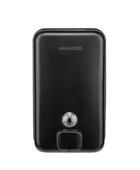 Wall Mount 304 Stainless Steel Hand Soap Dispenser Commercial Black Liquid Soap Dispenser for Bathroom Kitchen - Foshan ZOOKV Kitchen-Bath Co., Ltd. - China