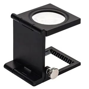 8X28 Folding Linen Tester Cloth Thread Counter Magnifying Glass - Chongqing Dontop Optics Co., Ltd. - China