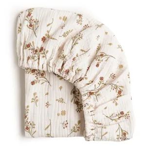 Global Supplier Newborn Baby Crib Fitted Sheets 100% Cotton Breathable Anti Startle Crib Sheets Baby Fitted - Jiangxi USBETTAS Maternal and Child Products Co., Ltd - China