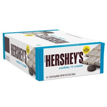 Hershey's, Cookies 'n' Creme, 1.55 oz, 36 Ct - Njang Investments Limited - Kenya