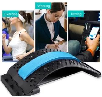 Adjustable High Quality Body Stretching Device Waist Back Massage Muscle Massager Stretcher Back Stretcher - Guang Zhou Zheng Hao Fintess Equipment Factory - China
