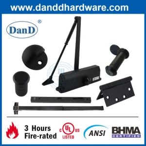 UL Fire Rated Door Eye Viewer Matt Black Closer Panic Bar Architectural Hardware - D&D HARDWARE INDUSTRIAL CO., LIMITED - China