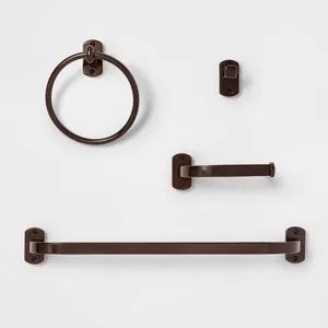 4-Piece Accessories Bathroom Rack Bar Hook Fitting Combo Copper Hardware Set - Shengze Industry Limited - China