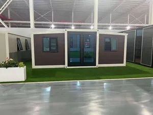 Prefab Houses Two Bedrooms 1 Bathroom Luxury 20/ 40FT Prefab Hotel Folding Container Homes for Sale Expandable Container House Tiny Container House - Shanghai Changzeng Metal Co., Ltd. - China