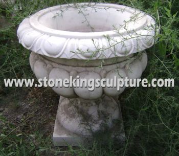 Hand Carved Stone Vases for Home and Garden - Quyang Stoneking Sculpture Ltd. - China