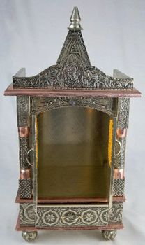 Subhadra Handicraft Silver Oxodiz Temple Size Modify Color Silver oxodiz Brand Subhadra Handicraft Material Aluminum and - Subhadra Handicraft - India