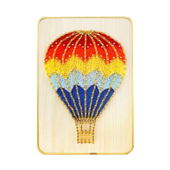 Customized Wood Craft Nails String Art DIY Kit with Frame Hanging Decor Sewing & Weaving Toys for DIY Projects - Ningbo Hardwork Art & Craft Co., Ltd. - China