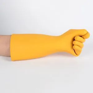 Electricians 35kv Outdoor Safety Rubber Electrical PPE Work Gloves - Xi'an Personal Protective Equipment Co., Ltd. - China