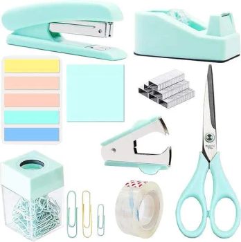 AI-MICH Desktop Office Lifter Scissors Stapler Paper Clip Combination Stationery Set - Shenzhen Ai-Mich Science And Technology Limited - China