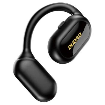 Dudao U4a Single Ear Ows Bluetooth Earphone- Business/Music Calls, Ear Hanging Design - Black - Colpoint Technology Limited - China