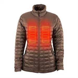 12V Custom Warming Smart Electric Self Heating Clothing Waterproof Down Jackets - Taian Bowins Garment Co., Ltd. - China