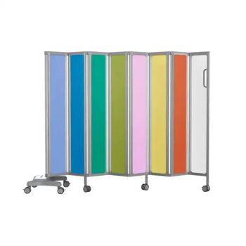 Hospital Mobile Medical Privacy Screens Floding Ward Screen Furniture with Dustproof - Henan Eminent Medical Devices Co., Ltd. - China
