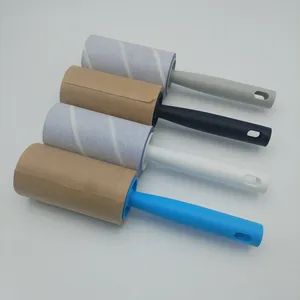Eco Friendly Manual Adhesive 10cm 30 60 Sheets Tear Paper Sticky Furniture Bed Sofa Dust Pet Hair Remover Clothes Lint Roller - Becky Co., Ltd - China
