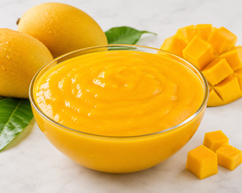 Mango Pulp Origin India Color Vibrant Texture Smooth Features Organic Packaging Bulk Packaging Quality Standard Export-grade - All Seasons Global - India