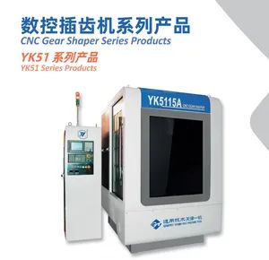 High Speed Gear Shaper for Spur Helical Gear Cutting Yk5115A Origin China Condition Used Model NO. Yk5115A Trademark - Tianjin Shiny-Metals Technology Co., Ltd. - China