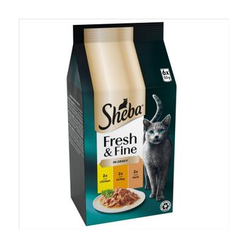 Sheba Cat Food Tender Gourmet Recipe For Adult Cats Healthy Daily Feeding Excellent Quality Wholesale Price - PLANETE COMMERCE - France