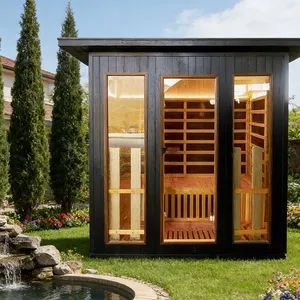 Compact Home Sauna Room for Personal Use with Easy Operation Sauna Room - Ningbo GLGW Nova Materials Technology Co., Ltd. - China