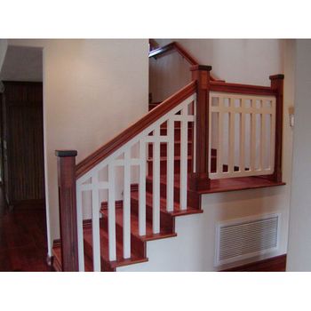 Stylish Wooden Railings Thickness 6mm Mounted Floor Material Wooden Surface Sanded,Brushed,Embossed,Original - Isha Steel World - India