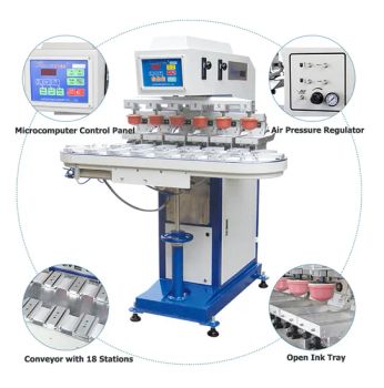 Golf Ball Pad Printing Machine / Print Logo Golf Ball Machine Pad Printer - Dongguan Howell Machinery Co., Ltd. - China