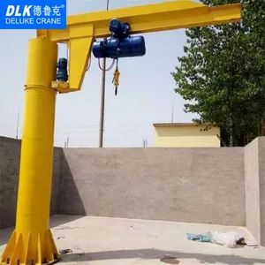 1 2 3 4 5t Overhead Cranes Floor Mounted Cantilever Column Fixed Swing Pillar Arm Jib Cranes - Shandong Deluke Crane Group Co., Ltd. - China