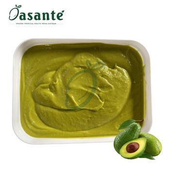 Frozen Avocado Puree Origin Vietnam Product Type Beverages, Fruits & Vegetables - SANTE DALAT COMPANY LIMITED - Vietnam