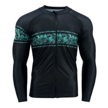 Men Fishing Wear Swimming Shirt Rash Vest Sun Protection Clothing Rush Guard - Shenzhen Elite Clothing Co., Ltd. - China