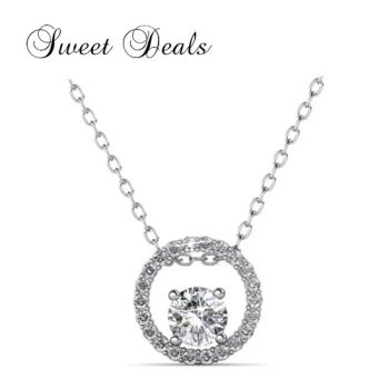 Fashion Trend New Geometric Crystal Full Set Necklace - Guangzhou Mimier Jewelry, Co, Ltd. - China