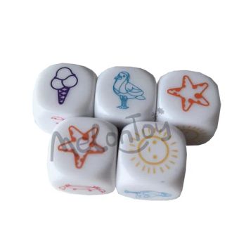 Travel Full House 60PCS Scoring Sheets Family Board Games 5PCS Dice Table Board Game Children Toy Fun Dice Playing - Taizhou Melon Toys Co., Ltd - China