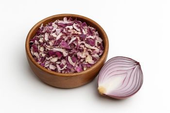 Dehydrated Onion Origin India Shelf Life 12–18 Months Color White | Red | Pink Form Flakes | Chopped | Minced | Granules | - Al-Hyatt International - India