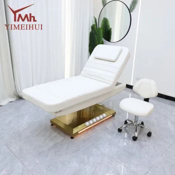 Luxury Cosmetic Beauty Salon Headspa Eyelash Table De Massage Professionnel Facial SPA Electric Massage Tables Bed - Foshan Yimeihui Furniture Manufacturing Co., Ltd. - China