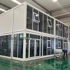 Modular Prefab Prefabricated Container House Office Glass Wall Customize Prefab House - Qingdao Cosmo Technology Co., Ltd - China