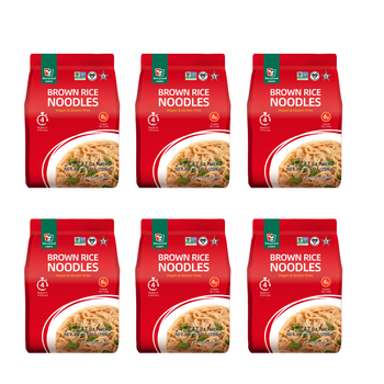 GloryLand Food USA, Brown Rice Noodle, gluten free, only made with Brown Rice Flour - GloryLand Food USA - United States