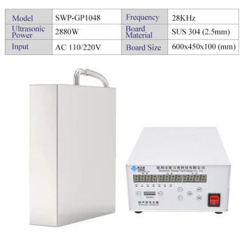 Industrial Immersible Ultrasound Vibration Cleaner Board, Ultrasonic Transducer Plate, Car Parts Metal Mold Cleaning Machine, PCB Hardware Washing Equipment - Shenzhen Creek Technology Co., Ltd. - China
