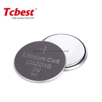 Cr2016 Button Cell Limno2 Primary Lithium Battery 3V Lithium Button Cells Batteries Cr2450 Cr1220 Cr1632 Cr2025 Cr2016 Cr2477 Car Key Battery - Shenzhen Tcbest Battery Industry Co., Ltd. - China