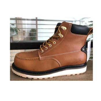 Fashion Women Cow Leather Men Boots Work Safety Shoes - Qingdao Meiji Labor Products Co., Ltd. - China