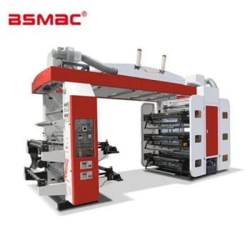 High Speed 6 Color Plastic Film Flexo Packaging Printing Machine - WENZHOU BOSEN MACHINERY CO., LTD. - China