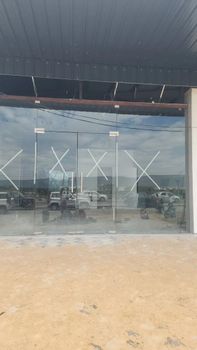 Tuffan Glass works, 12 mm, For Balcony Steel Grade SS 304 Application Balcony Glass Thickness 12 mm Material SS And - Zayaan Infra - India