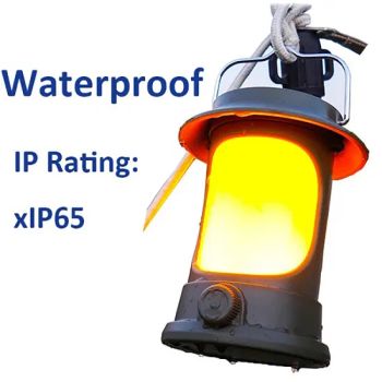 Newest Solar/Type-C Rechargeable Light Plastic Lamp Body Metal Handle COB Camping Lanterns - Ningbo Bone International Trading Co., Ltd. - China