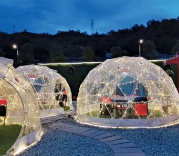 Iglo Tenda Tente Camping Digloo Scout Iglu Zelt Geodesic Domes Igloo Projection Tents for Event - DIANZI TECHNOLOGY CO.LTD - China