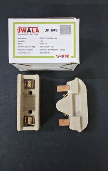 32a Kit Kat Fuse Material Pvc Current Rating 32A Rated Voltage 415 V Current Range 15a To 500a Application Modular Metal Boxes And Wooden - Shri Mahalakshmi Marketing - India