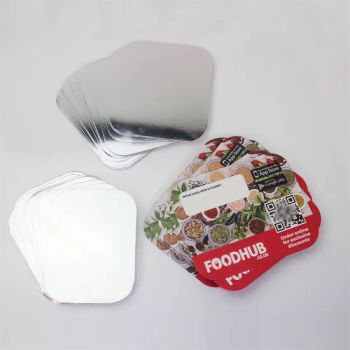 Aluminum Foil Container Sealing Paper Lids Disposable Food Grade Single Side Silver Waterproof Aluminum Foil Lids - Shanghai Silver Engineer Industry Co., Ltd. - China