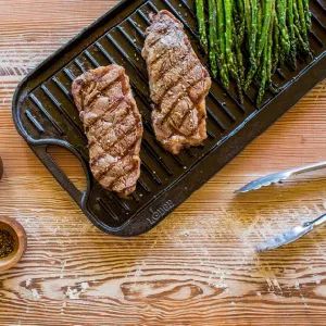Cast Iron Barbecue Fried Fish Steak Plate Reversible Rectangular Baking Pan Grill Plate Griddles Sizzling Pan Grill Pan Griddle - Hebei Debien Technology Co., Ltd. - China